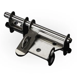 Stainless Steel 304/201 Slide Latch Lock Bolt Heavy Duty Garden Gate Shed Door  - Picture 1 of 9