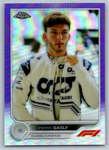 2022 Topps Chrome F1 Purple Pierre Gasly /399 - Picture 1 of 2