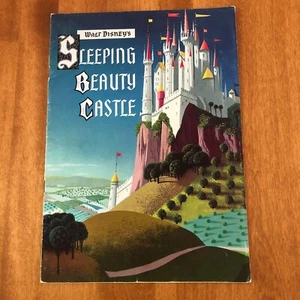 VINTAGE Walt Disney Disneyland Sleeping Beauty Castle Souvenir Booklet 1957 - Picture 1 of 5