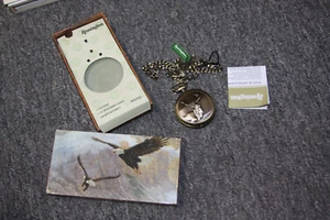 Remington Jagd Taschenuhr hochwertige Mech Messingkette NOS ELK - Bild 1 von 3