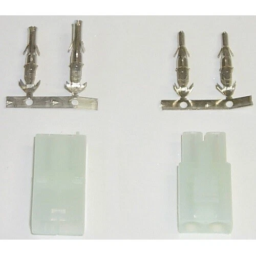 Paar AMP M+F Mantua 23005 Stecker Und Buchse Zum Montieren - Bild 1 von 1