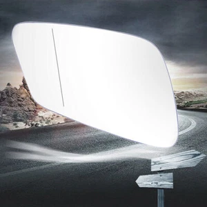 Right Passenger Mirror Glass Heated for BMW E60 E61 F07 F10 F18 F11 F06 F13/F12 - Imagen 1 de 4