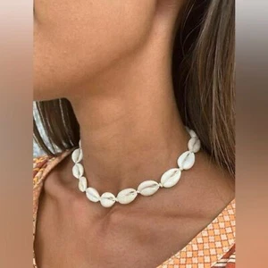 GARGANTILLA GARGANTILLA VINTAGE AÑOS 90 Y2K caracola puka caracola collar diadema - Imagen 1 de 5