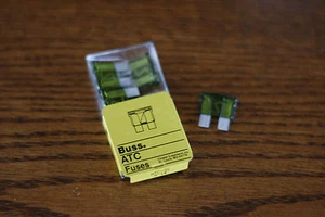 Cooper Bussmann BUSS Fuses ATC-30 5 pack NEW in package - Picture 1 of 3