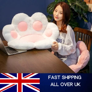 Cat Paw Plush Cushion 70x60cm Soft Stuffed Chair Sofa Pad Cute Home Decor Nap - Picture 1 of 6