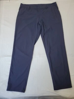 FootJoy Mens Golf Pants Size 40W X 38L Slacks Dark Blue Flat Front - Image 1 of 4