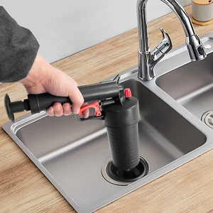 Toilettenabflussentferner Verstopfte Spülbecken 4 Sauger Toilettenstößel Pümpel - Bild 1 von 15