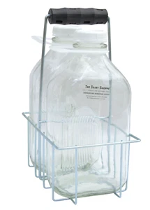 Portabotellas de leche de alambre de 2 celdas para botellas de 64 OZ - Imagen 1 de 1