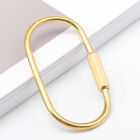  Simple Creative Golden Brass Keychain Purse Keyring Key Holder Fashionable Belt