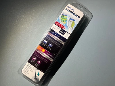 Cabezales de cepillo de dientes Sonicare HX6002/64 Night Intercare y Day DiamondClean paquete de 2 Foto 1 de 4