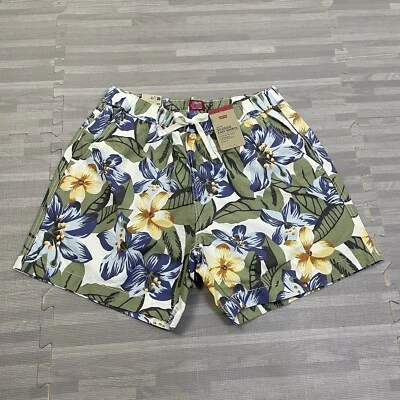 Pantalones Cortos Levi's XX Chino Floral Fácil 5" Para Hombre Talla Mediana Edición Verano Multi $49 Foto 1 de 4