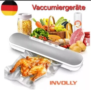 Vakuumierer Vakuumiergerät Folienschweißgerät Einschweißgerät inkl. Folien 90W - Bild 1 von 8