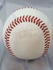 Mark Kotsay autographed baseball 2004 San Diego Padres Oakland As Boston Red Sox - Picture 1 of 4
