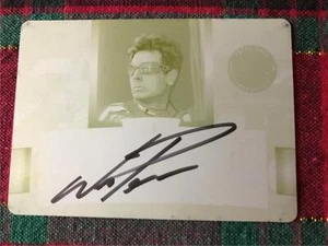 WILL POWER - 2012 Press Pass Legends - Printing Plate Yellow Autograph - 1/1 - Picture 1 of 1