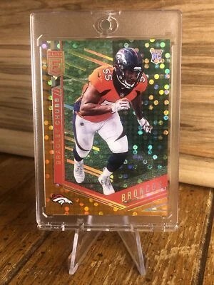 Bradley Chubb 2018 Elite Orange #190 Rookie RC /25 BRONCOS - Image 1 of 4