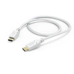 Hama Handy Ladekabel Typ C – USB C 1,5m Datenkabel Schnellladekabel Tablet Weiß - Bild 1 von 3