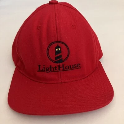 Boné farol vermelho mistura de lã ajustável Snap Back Mitchell & Ness Nostalgia - Imagem 1 de 4