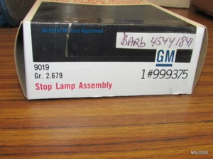 New Old Stock GM 999375 High Mount 3rd Brake Light OEM (J1602 DS649 B2) - Picture 1 of 4