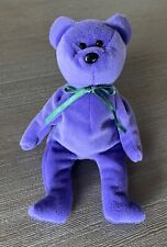 Exclusive TY Violet Employee Teddy 1997 Authenticated Beanie Baby
