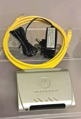 Módem Ethernet Motorola DSL modelo 2210-02-1006 - Internet 12VDC Foto 1 de 4