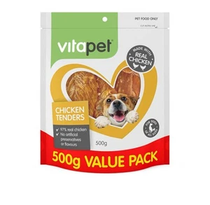 Vitapet Chicken Tenders Treats For Dogs 500GM - Picture 1 of 1