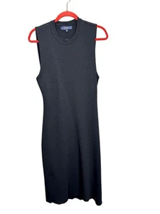 Rachel Roy Women's Dress XXL Black High Neck Sleeveless Cut Out Back Midi - Picture 1 of 12