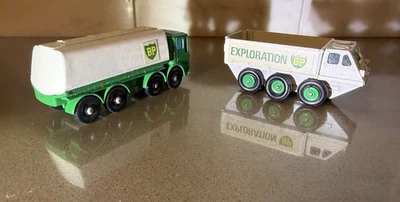 Lote 2 Camiones MATCHBOX De Colección-Lesney No.61 Alvis Stalwart BP/Petrol Tanker-Como Nuevo Foto 1 de 4