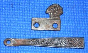 Simple Flip Latch Antique Victorian Lift Bar Eastlake Door Hardware Restoration - Picture 1 of 2