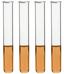 48 Stück Reagenzgläser, 7 ml - Borosilikat 3,3 Glas - 1 mm dickwandig, Perlenrand -... - Bild 1 von 3