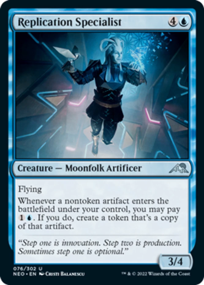 x1 Replication Specialist - Kamigawa: Neon Dynasty - NM - MTG - Image 1 of 1