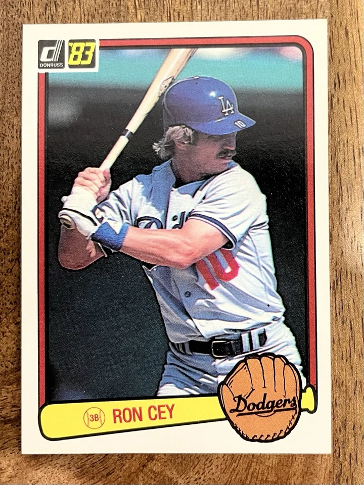 1983 Donruss #84 Ron Cey Dodgers Please See Description - Image 1 of 2
