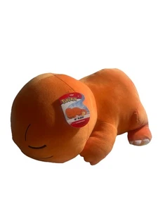 Pokemon Sleeping Charmander Plush Animal Pillow 18 Inch  New - Picture 1 of 2