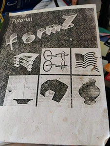 Vintage FormZ Version 2.1 " Third Edition " Architecture Construction - Picture 1 of 2