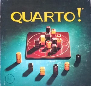 Quarto! Classic 1991 Strategy Game By Gigamic Wooden Pieces Boxed + Instructions - Picture 1 of 7