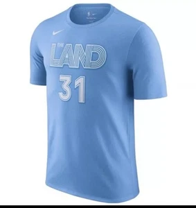 Mens M Nike 24/25 City Edition Cleveland Cavs Jarrett Allen #31 Blue TShirt NWT - Picture 1 of 3