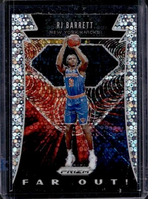 Prizm RJ Barrett 2019-20 ¡Lejos! Fast Break Rookie RC #25 Knicks Foto 1 de 2
