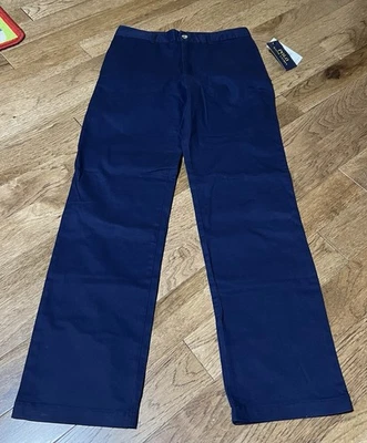 NWT Polo Ralph Lauren Navy Blue Chino Dress Pants Boys Holiday Christmas Size 14 - Image 1 of 4