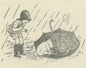 Impresión artística de Winnie-the-Pooh 1926 - Pooh Got In de Ernest H Shepard - Imagen 1 de 3