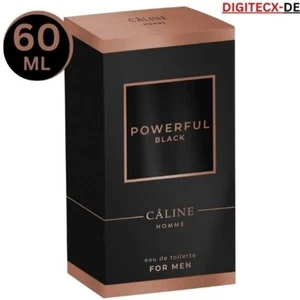 Caline Homme Powerful Black Eau de Toilette EdT Herren Parfum For Men 60ml - Bild 1 von 4