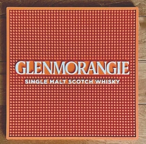 GLENMORANGIE SCOTCH *NEW* RUBBER BAR WAIT STATION SERVICE SPILL MAT LARGE SQUARE - Picture 1 of 3