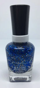 Sally Hansen Complete Salon Manicure Nail Polish #610 OVER THE RAINBLUE Overcoat - Picture 1 of 2