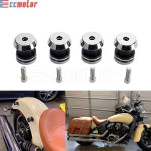 Sissy Bar Backrest Mount Spool Kit For Indian Scout Bobber Sixty Twenty 2015-19 - Picture 1 of 6
