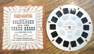 View Master Vintage Sawyer'S Inc View-Master Reel Goldilocks And The Three Bears - Picture 1 of 1