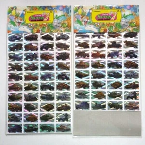 Lote De Colección Prismático Twin Siete Diseños Pegatinas 1993 Tanques Jeeps Ejército Militar - Imagen 1 de 6