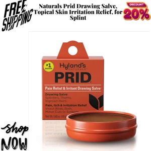 Naturals Pride Drawing Salve, Topical Skin Irritation Relief, for Splint - Picture 1 of 11