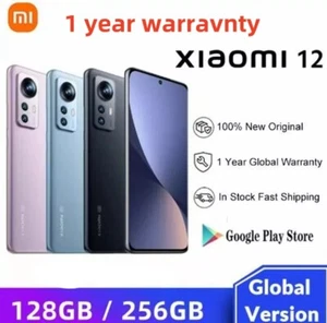 Xiaomi 12 128/256GB 5G LTE Unlocked Global Android Version Smartphon New Sealed - Picture 1 of 16