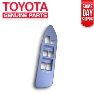 03 - 07 TOYOTA LAND CRUISER DRIVER LEFT WINDOW SWITCH BEZEL TRIM GRAY OEM NEW - Picture 1 of 10