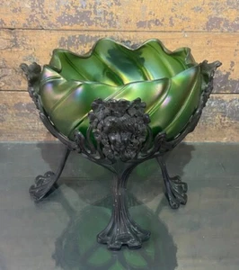Loetz oder Kralik 1900er Jugendstil Glasschale - Bild 1 von 17