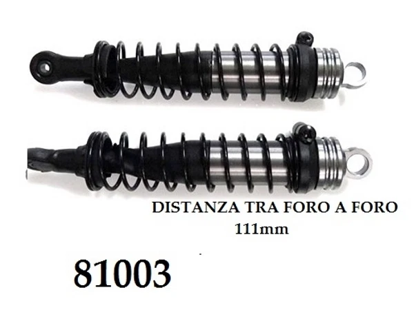 81003 Stoßdämpfer Derartige Öl Mit Zylinderkopfdichtung aus Aluminium 1/8 Länge - Bild 1 von 1