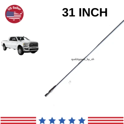 Mástil de repuesto compacto antena 31"" radio am/fm para Dodge RAM 2500 1999-2008 Foto 1 de 4